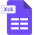 Purple Excel Icon 2